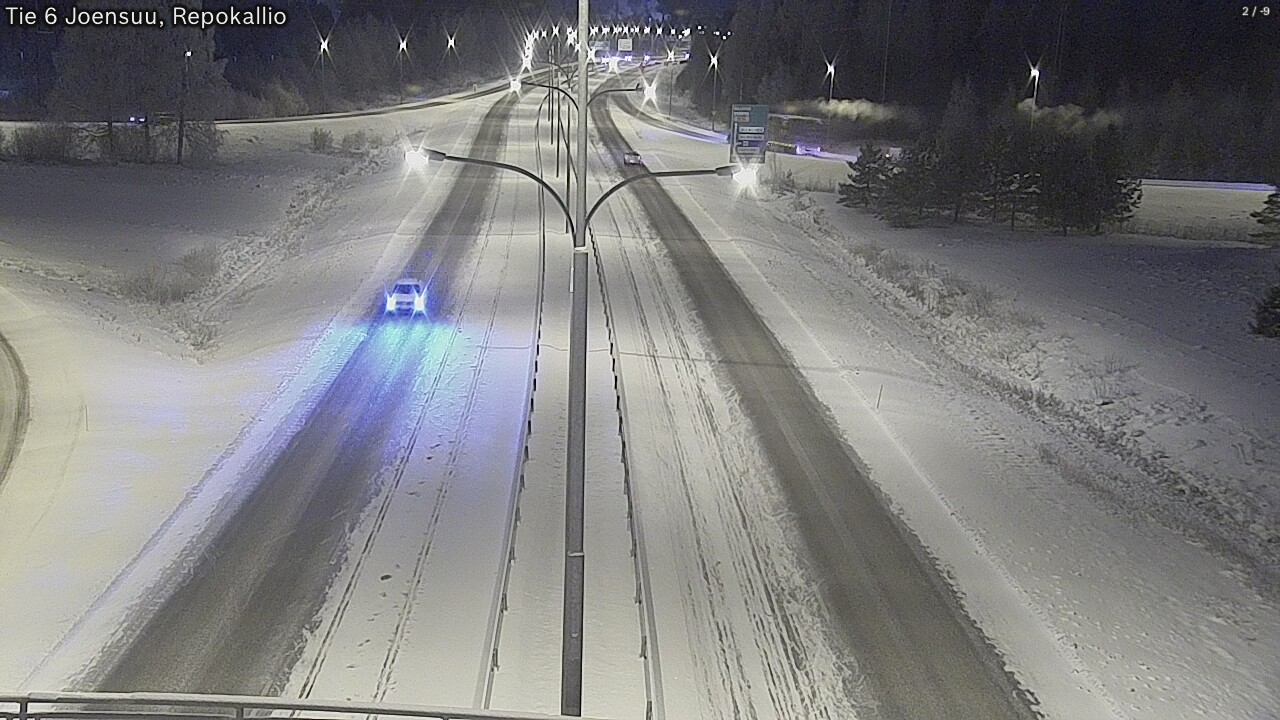 Kelikamerat Kuva Tie 6 Joensuu, Repokallio, Joensuu, Pohjois-Karjala