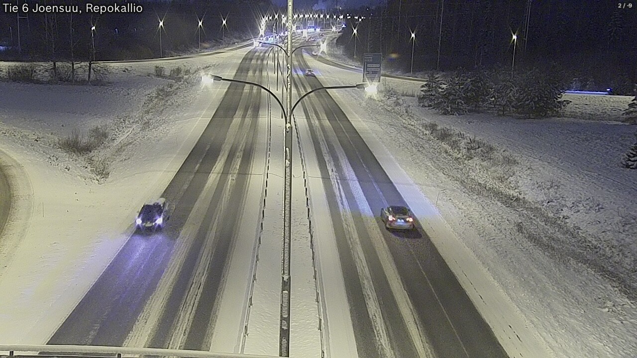 Kelikamerat Kuva Tie 6 Joensuu, Repokallio, Joensuu, Pohjois-Karjala