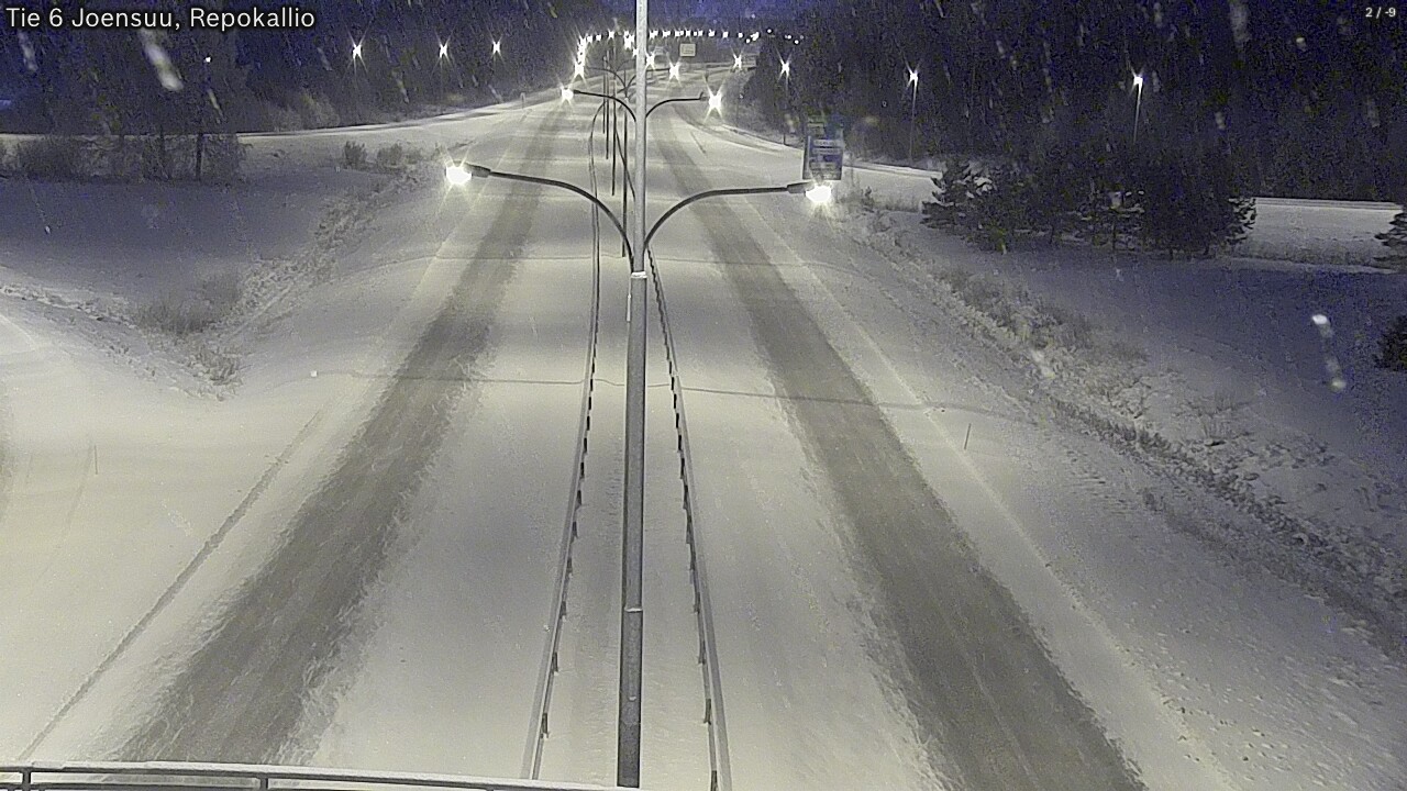 Kelikamerat Kuva Tie 6 Joensuu, Repokallio, Joensuu, Pohjois-Karjala