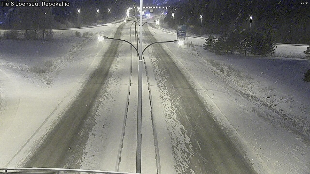 Kelikamerat Kuva Tie 6 Joensuu, Repokallio, Joensuu, Pohjois-Karjala