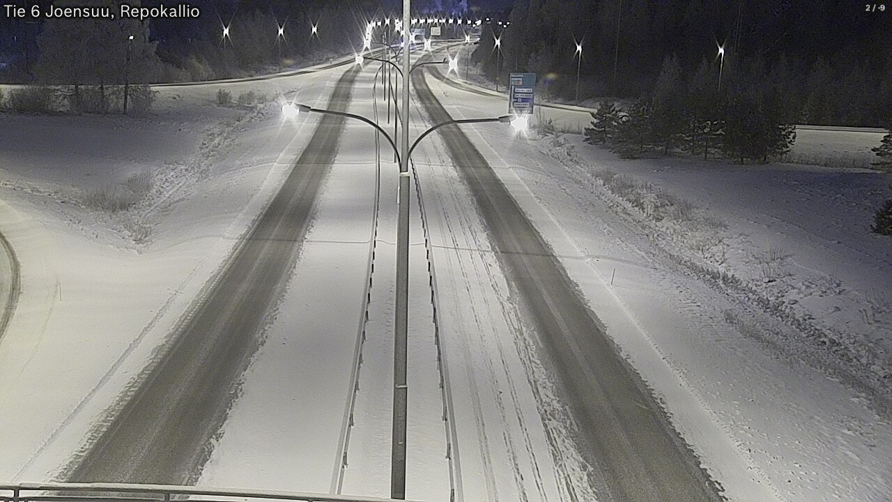 Kelikamerat Kuva Tie 6 Joensuu, Repokallio, Joensuu, Pohjois-Karjala