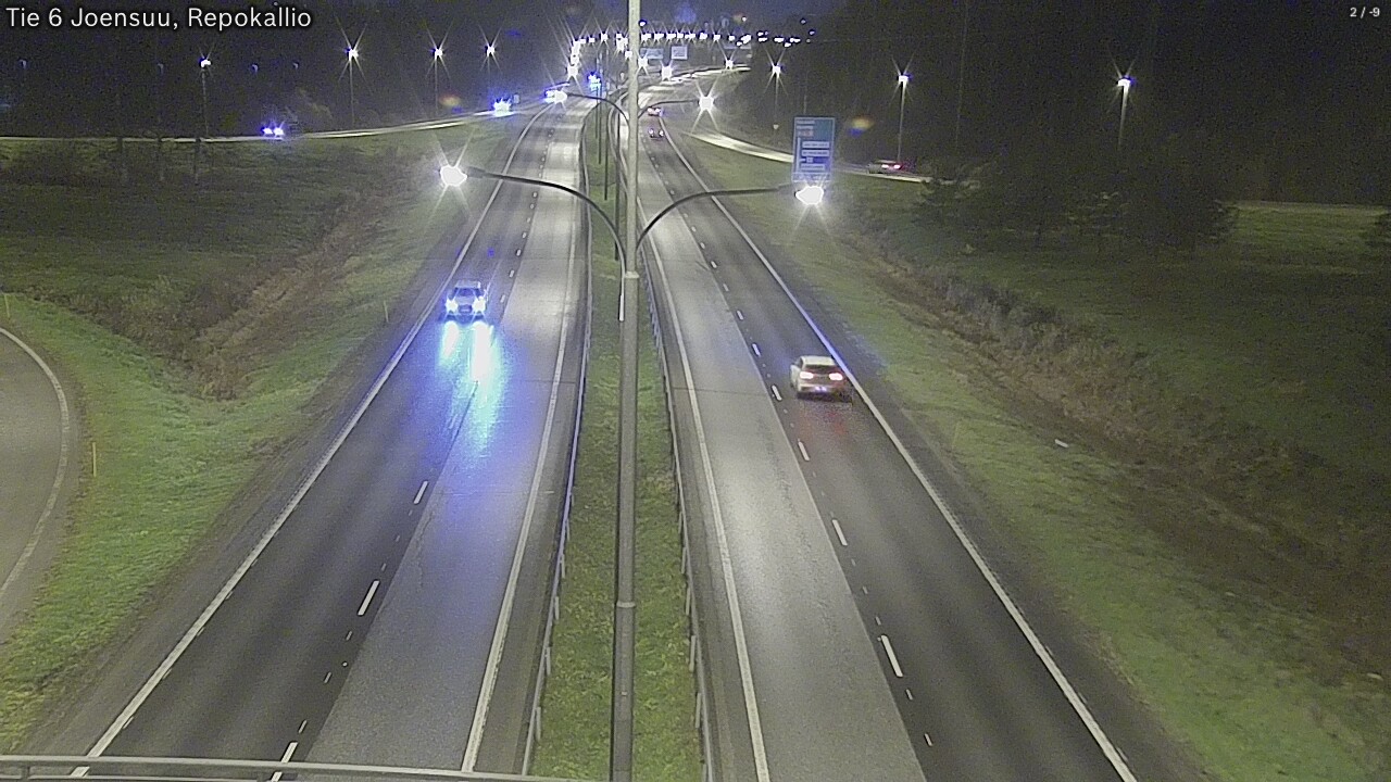 Kelikamerat Kuva Tie 6 Joensuu, Repokallio, Joensuu, Pohjois-Karjala