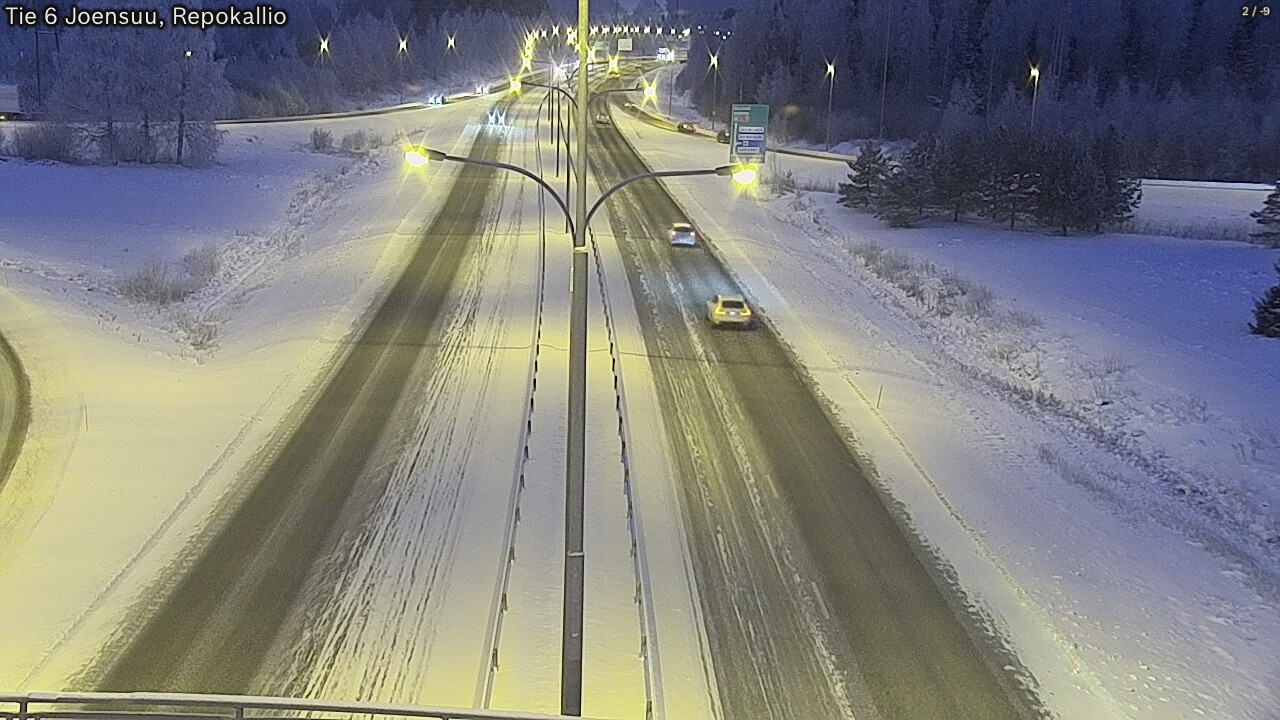 Kelikamerat Kuva Tie 6 Joensuu, Repokallio, Joensuu, Pohjois-Karjala