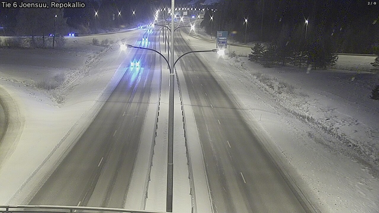 Kelikamerat Kuva Tie 6 Joensuu, Repokallio, Joensuu, Pohjois-Karjala