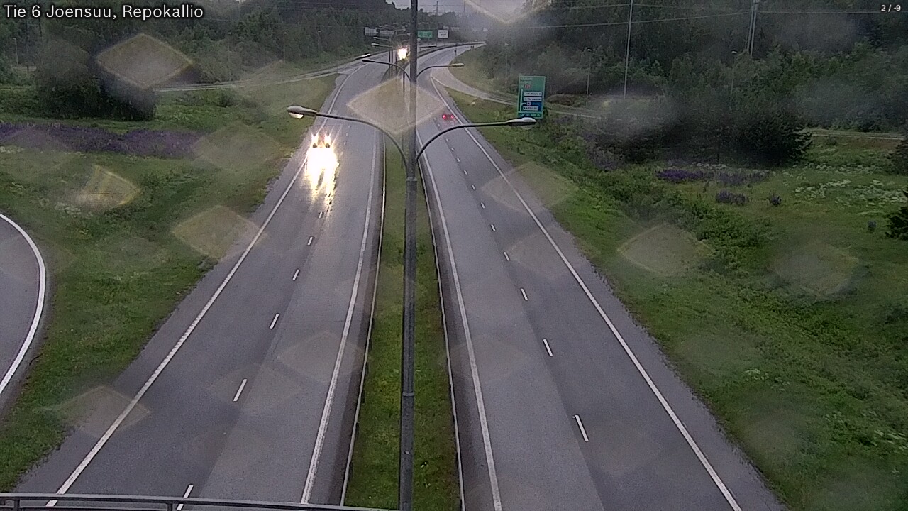 Kelikamerat Kuva Tie 6 Joensuu, Repokallio, Joensuu, Pohjois-Karjala