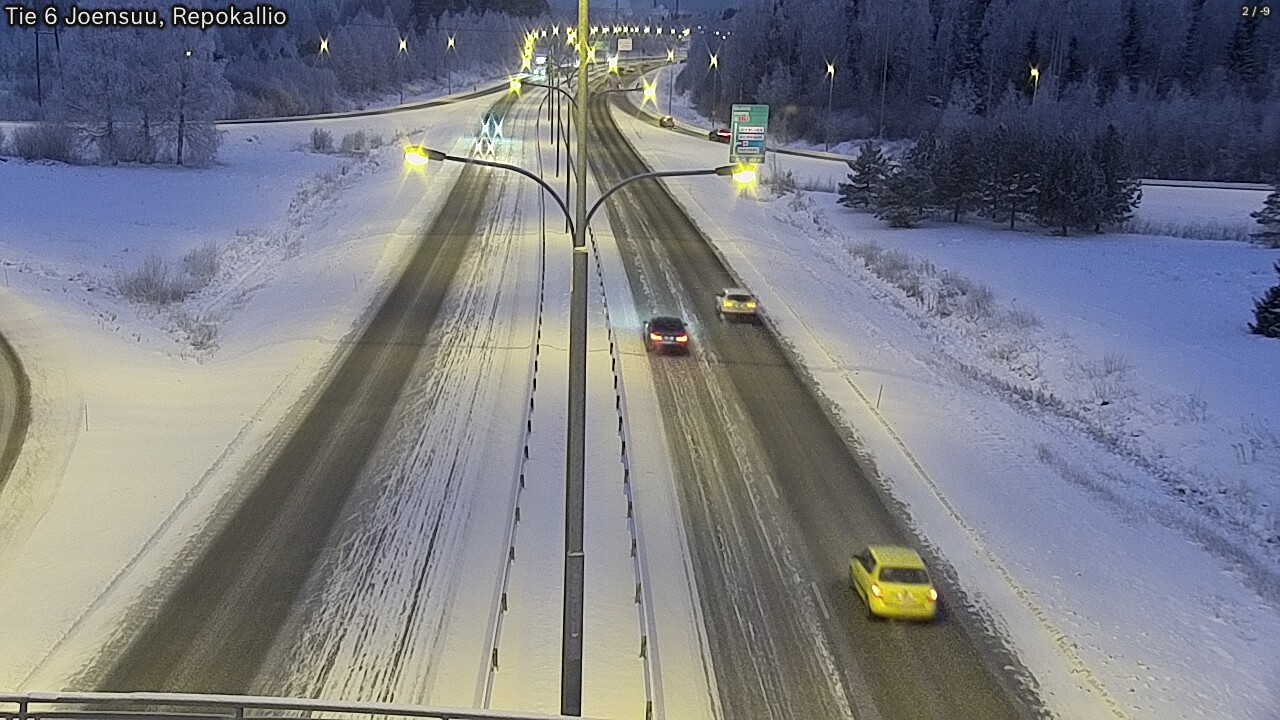 Kelikamerat Kuva Tie 6 Joensuu, Repokallio, Joensuu, Pohjois-Karjala