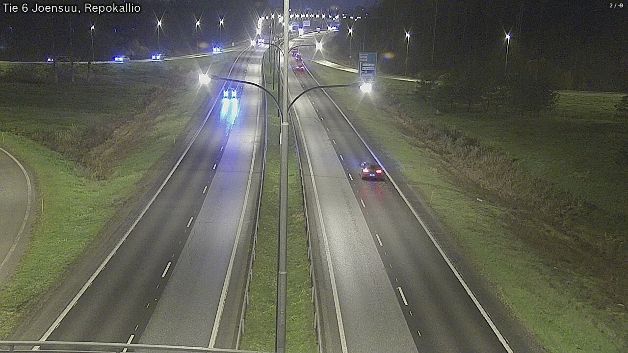 Kelikamerat Kuva Tie 6 Joensuu, Repokallio, Joensuu, Pohjois-Karjala