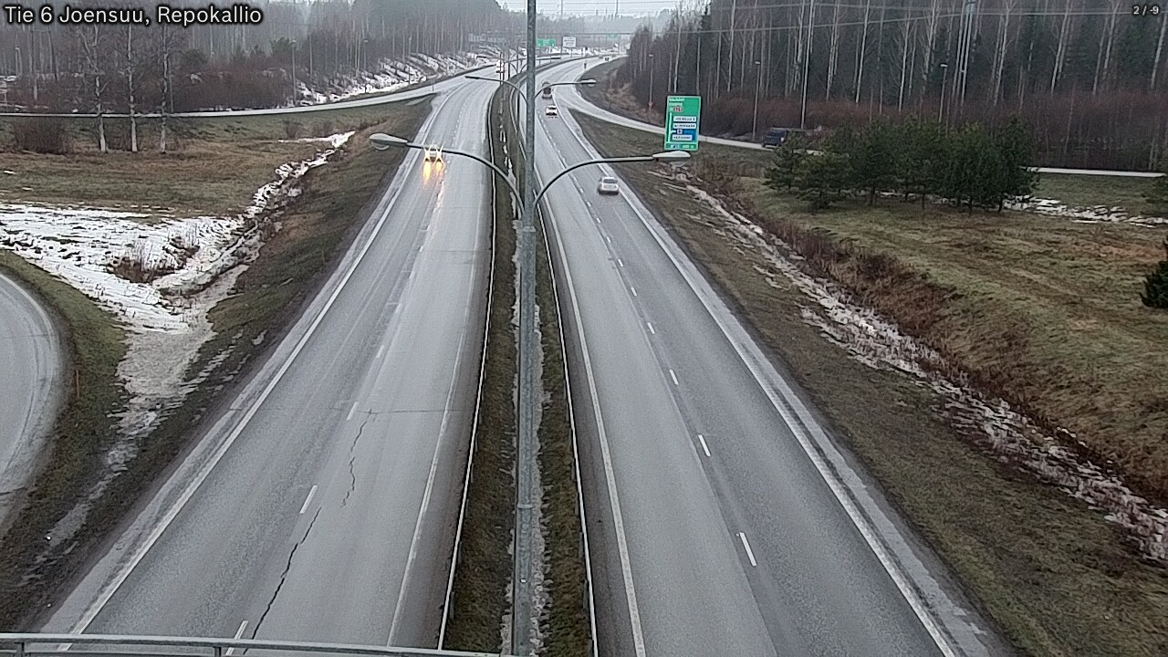 Kelikamerat Kuva Tie 6 Joensuu, Repokallio, Joensuu, Pohjois-Karjala