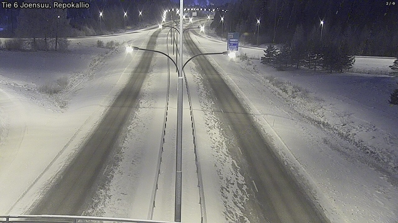 Kelikamerat Kuva Tie 6 Joensuu, Repokallio, Joensuu, Pohjois-Karjala