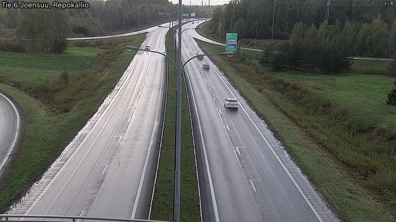 Kelikamerat Kuva Tie 6 Joensuu, Repokallio, Joensuu, Pohjois-Karjala