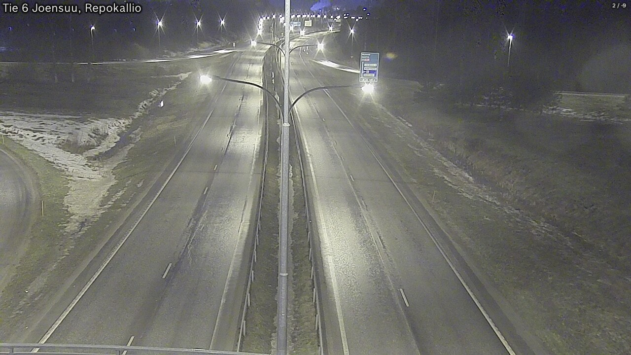 Kelikamerat Kuva Tie 6 Joensuu, Repokallio, Joensuu, Pohjois-Karjala