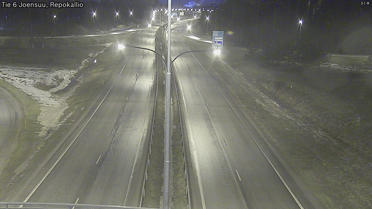 Kelikamerat Kuva Tie 6 Joensuu, Repokallio, Joensuu, Pohjois-Karjala