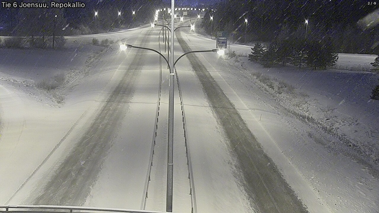 Kelikamerat Kuva Tie 6 Joensuu, Repokallio, Joensuu, Pohjois-Karjala