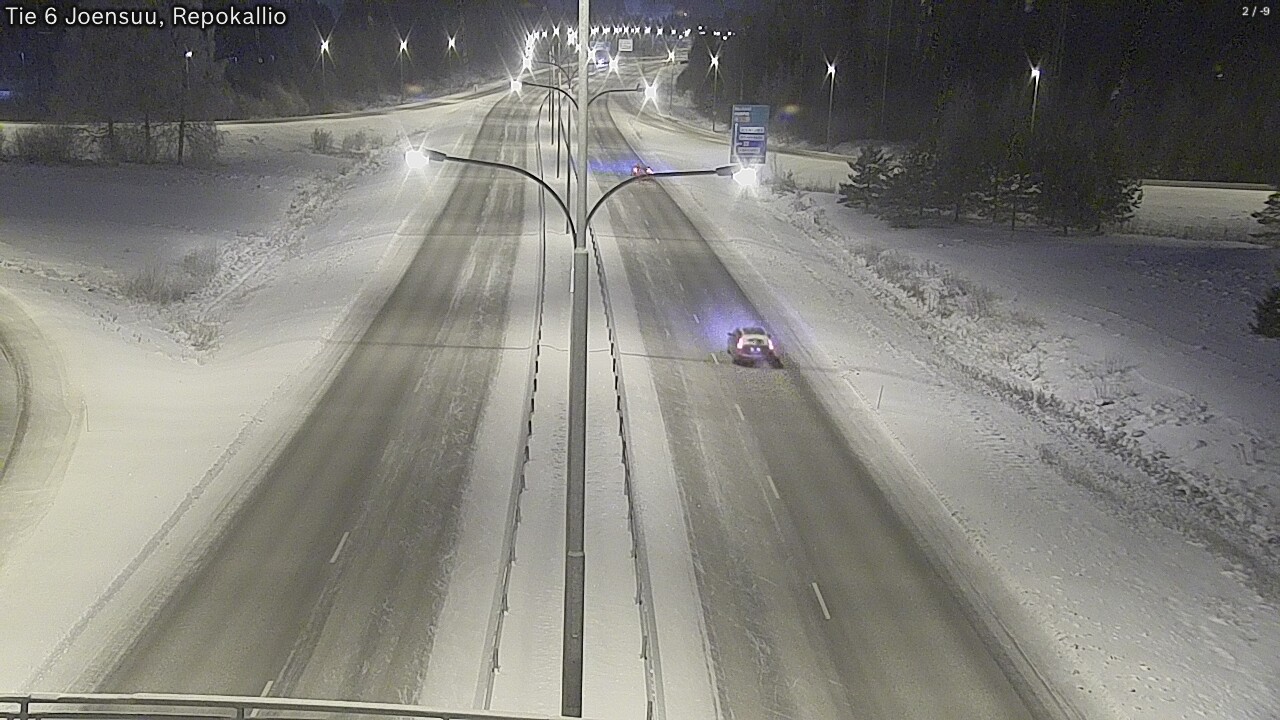 Kelikamerat Kuva Tie 6 Joensuu, Repokallio, Joensuu, Pohjois-Karjala