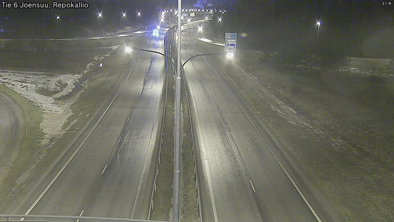 Kelikamerat Kuva Tie 6 Joensuu, Repokallio, Joensuu, Pohjois-Karjala