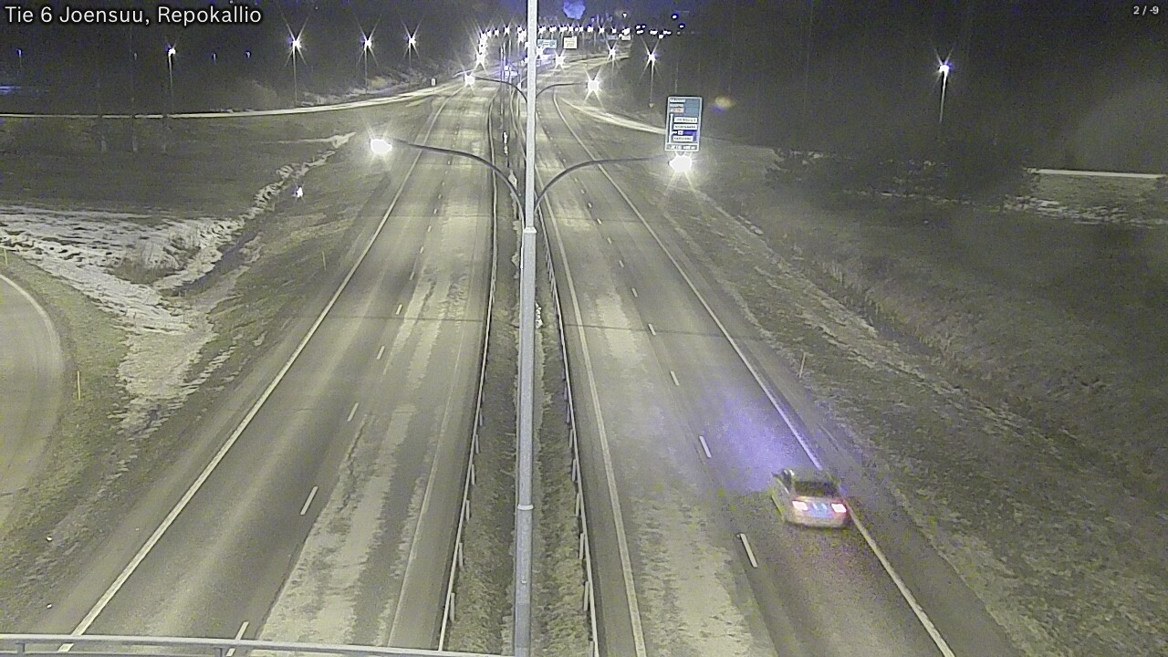 Kelikamerat Kuva Tie 6 Joensuu, Repokallio, Joensuu, Pohjois-Karjala