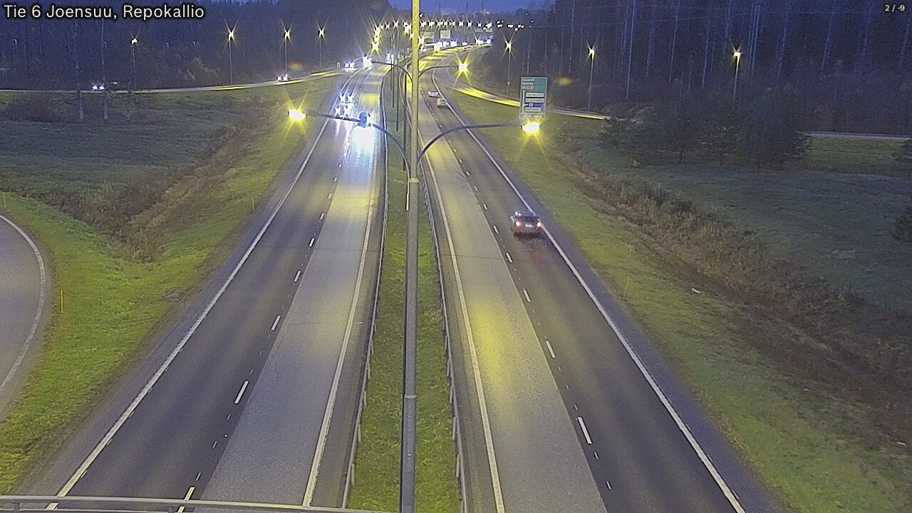 Kelikamerat Kuva Tie 6 Joensuu, Repokallio, Joensuu, Pohjois-Karjala