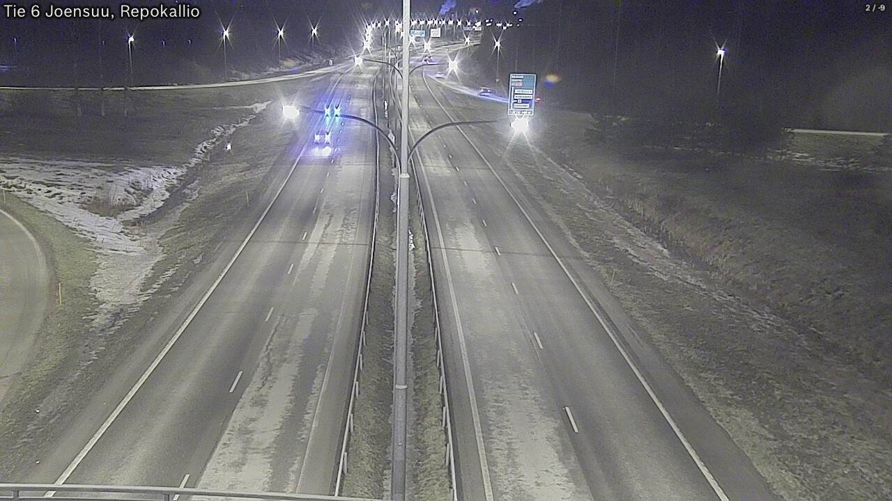 Kelikamerat Kuva Tie 6 Joensuu, Repokallio, Joensuu, Pohjois-Karjala