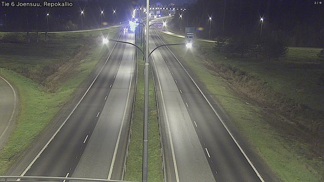 Kelikamerat Kuva Tie 6 Joensuu, Repokallio, Joensuu, Pohjois-Karjala