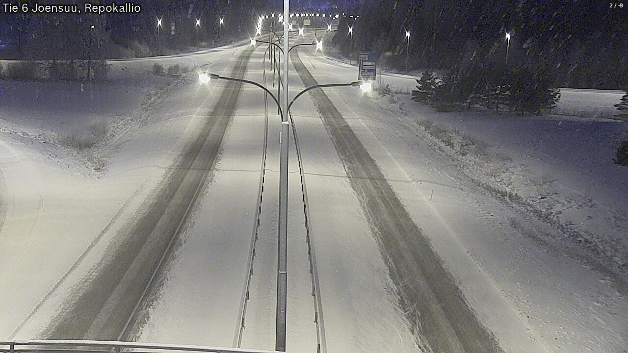 Kelikamerat Kuva Tie 6 Joensuu, Repokallio, Joensuu, Pohjois-Karjala