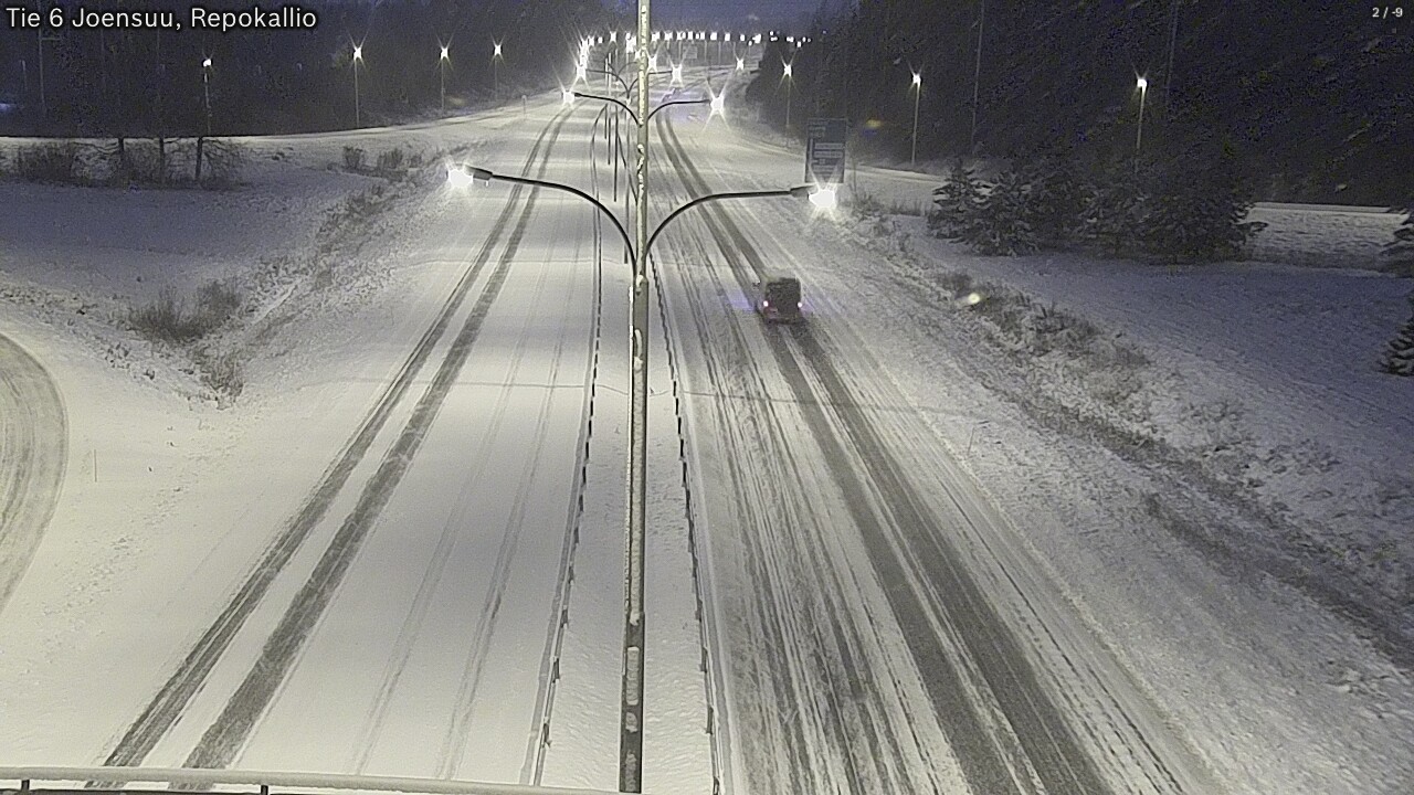 Kelikamerat Kuva Tie 6 Joensuu, Repokallio, Joensuu, Pohjois-Karjala