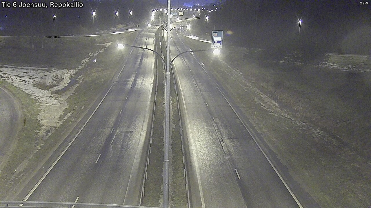 Kelikamerat Kuva Tie 6 Joensuu, Repokallio, Joensuu, Pohjois-Karjala