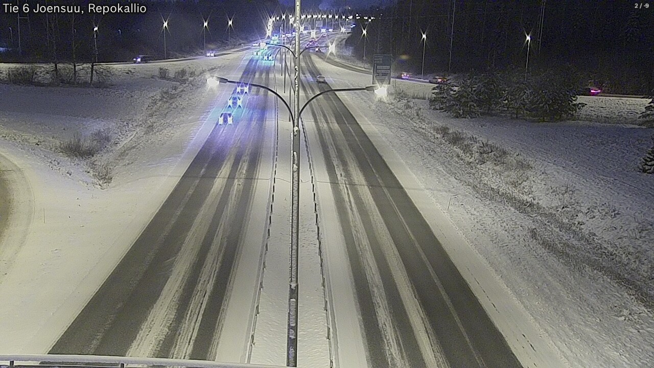 Kelikamerat Kuva Tie 6 Joensuu, Repokallio, Joensuu, Pohjois-Karjala