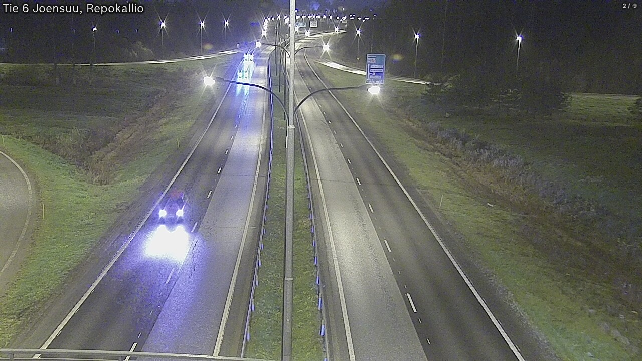 Kelikamerat Kuva Tie 6 Joensuu, Repokallio, Joensuu, Pohjois-Karjala