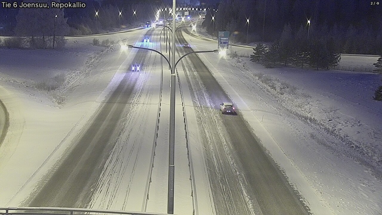 Kelikamerat Kuva Tie 6 Joensuu, Repokallio, Joensuu, Pohjois-Karjala