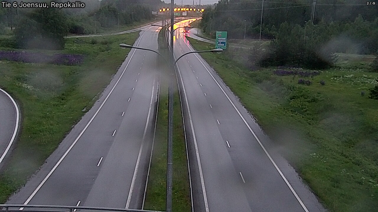 Kelikamerat Kuva Tie 6 Joensuu, Repokallio, Joensuu, Pohjois-Karjala