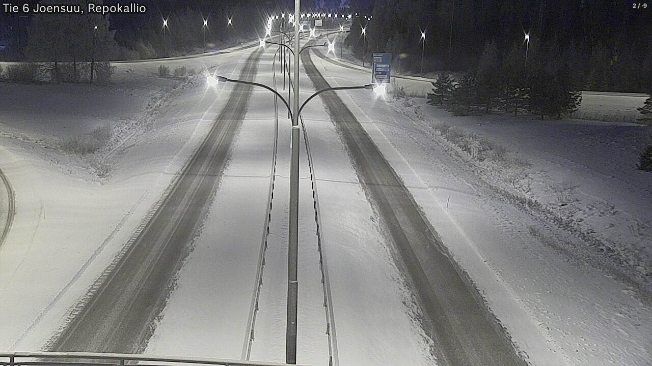 Kelikamerat Kuva Tie 6 Joensuu, Repokallio, Joensuu, Pohjois-Karjala