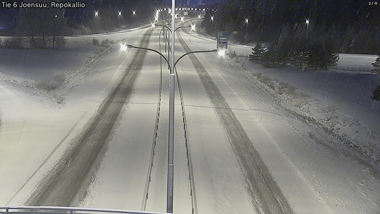 Kelikamerat Kuva Tie 6 Joensuu, Repokallio, Joensuu, Pohjois-Karjala