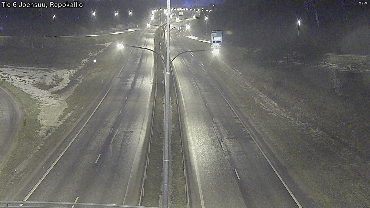 Kelikamerat Kuva Tie 6 Joensuu, Repokallio, Joensuu, Pohjois-Karjala