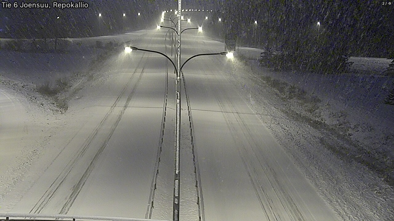 Kelikamerat Kuva Tie 6 Joensuu, Repokallio, Joensuu, Pohjois-Karjala