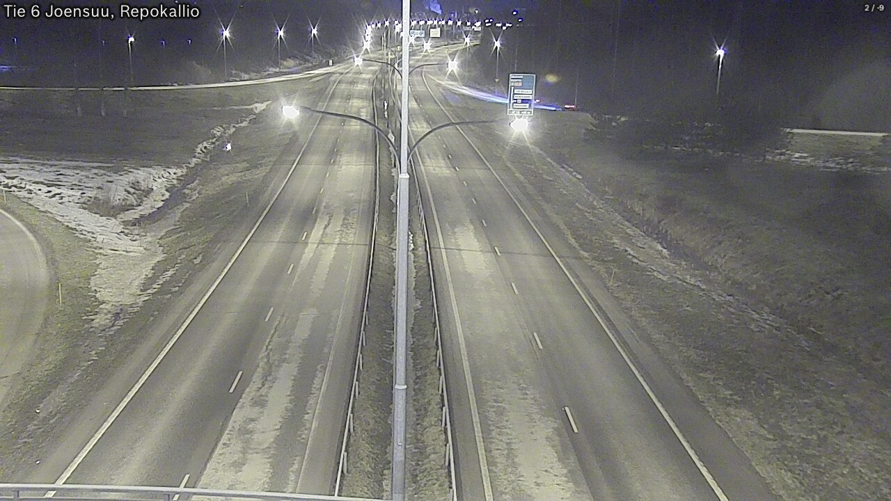 Kelikamerat Kuva Tie 6 Joensuu, Repokallio, Joensuu, Pohjois-Karjala