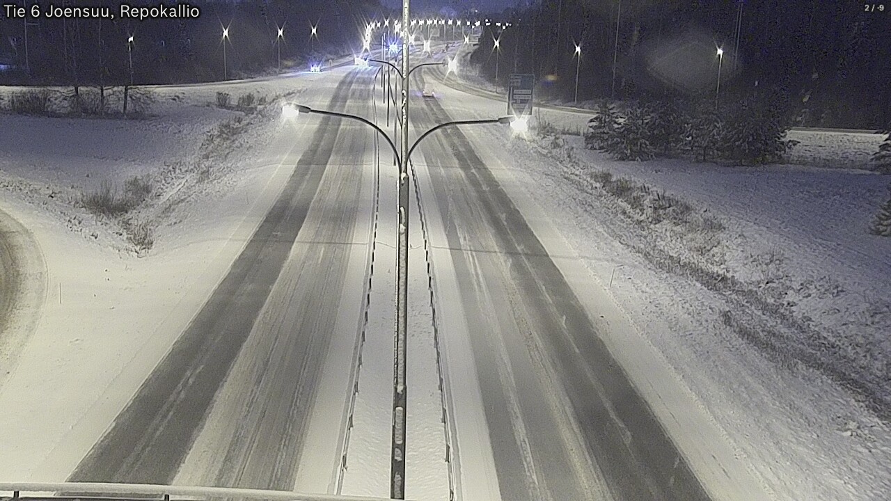 Kelikamerat Kuva Tie 6 Joensuu, Repokallio, Joensuu, Pohjois-Karjala