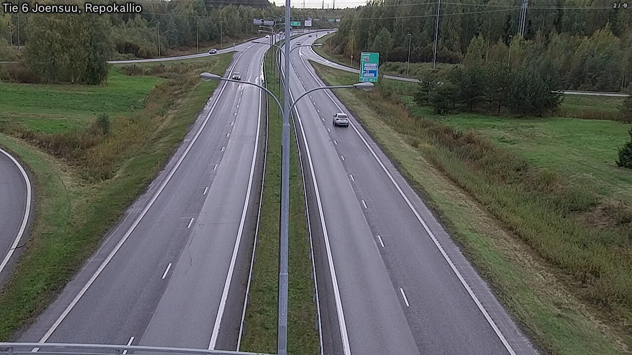 Kelikamerat Kuva Tie 6 Joensuu, Repokallio, Joensuu, Pohjois-Karjala