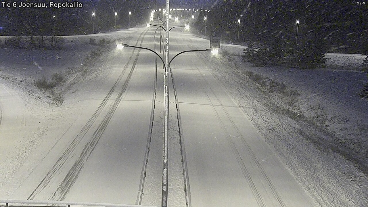 Kelikamerat Kuva Tie 6 Joensuu, Repokallio, Joensuu, Pohjois-Karjala