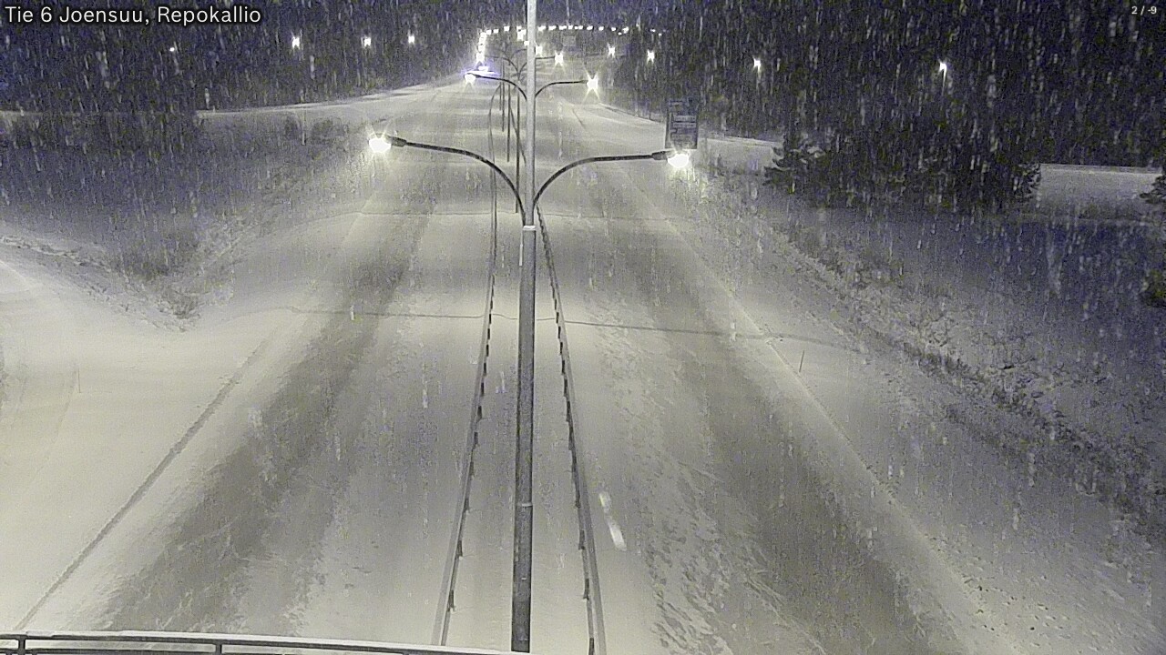 Kelikamerat Kuva Tie 6 Joensuu, Repokallio, Joensuu, Pohjois-Karjala