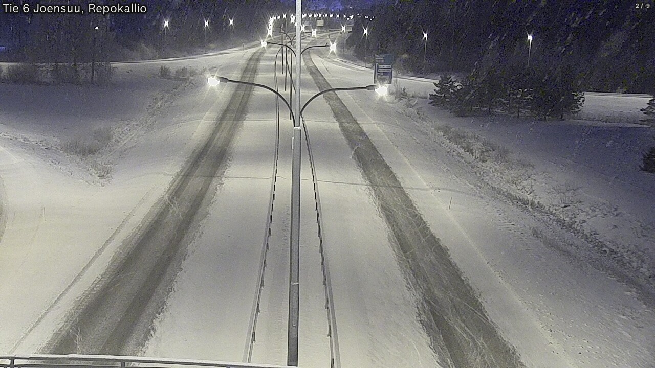 Kelikamerat Kuva Tie 6 Joensuu, Repokallio, Joensuu, Pohjois-Karjala