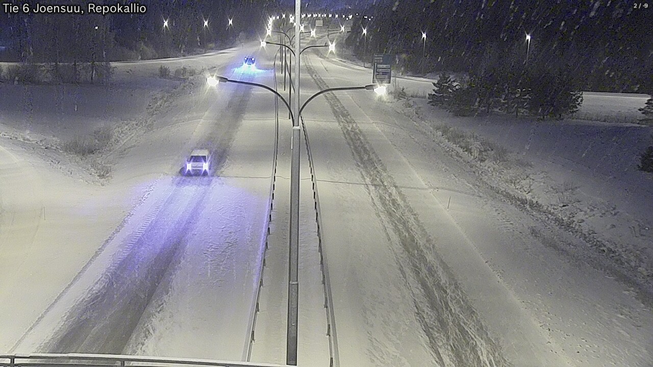 Kelikamerat Kuva Tie 6 Joensuu, Repokallio, Joensuu, Pohjois-Karjala