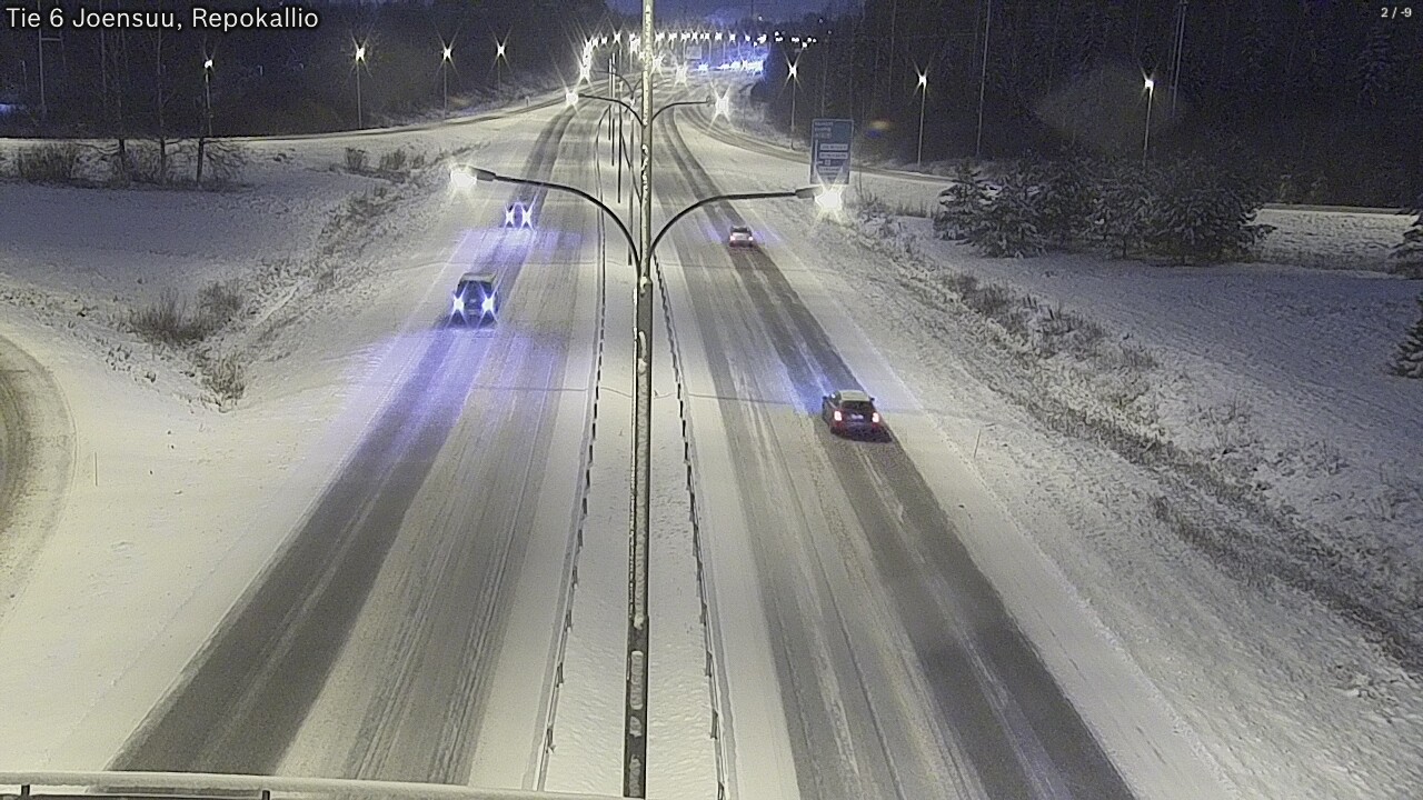 Kelikamerat Kuva Tie 6 Joensuu, Repokallio, Joensuu, Pohjois-Karjala