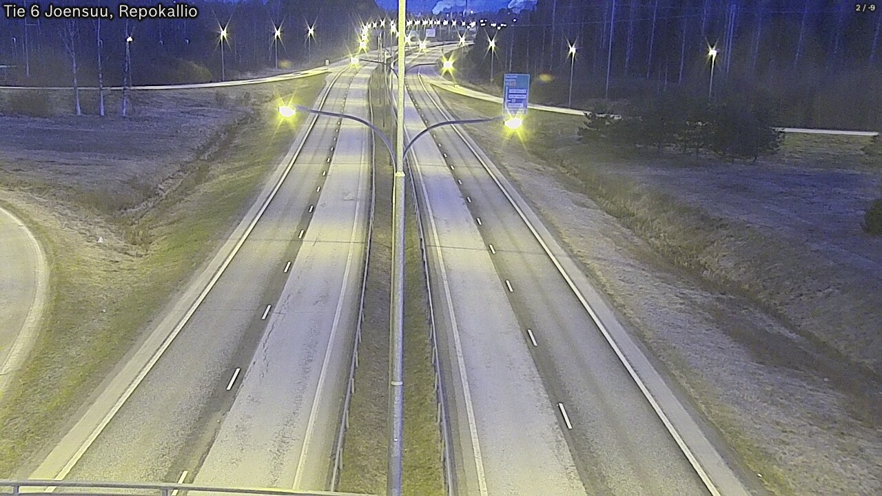 Kelikamerat Kuva Tie 6 Joensuu, Repokallio, Joensuu, Pohjois-Karjala