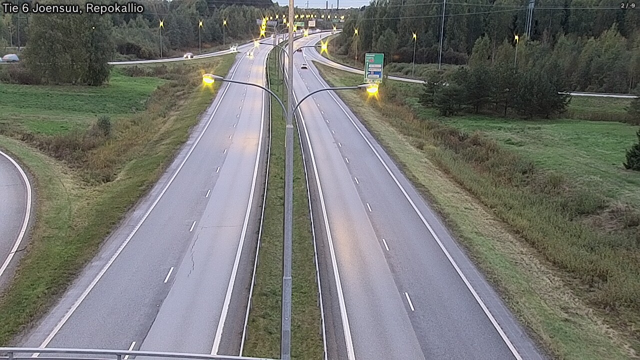 Kelikamerat Kuva Tie 6 Joensuu, Repokallio, Joensuu, Pohjois-Karjala