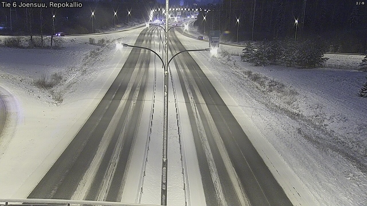 Kelikamerat Kuva Tie 6 Joensuu, Repokallio, Joensuu, Pohjois-Karjala