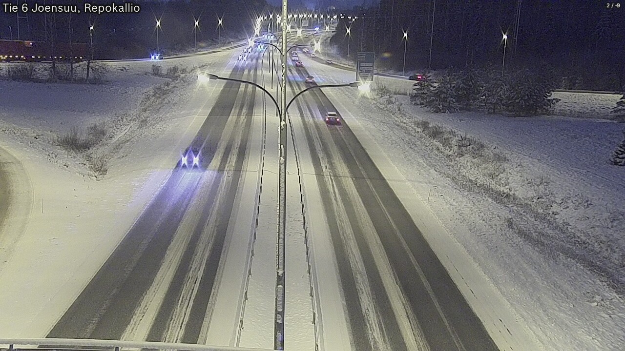 Kelikamerat Kuva Tie 6 Joensuu, Repokallio, Joensuu, Pohjois-Karjala