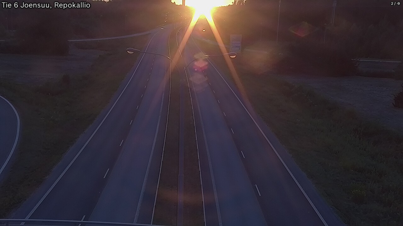 Kelikamerat Kuva Tie 6 Joensuu, Repokallio, Joensuu, Pohjois-Karjala