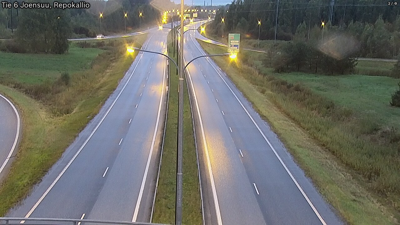 Kelikamerat Kuva Tie 6 Joensuu, Repokallio, Joensuu, Pohjois-Karjala