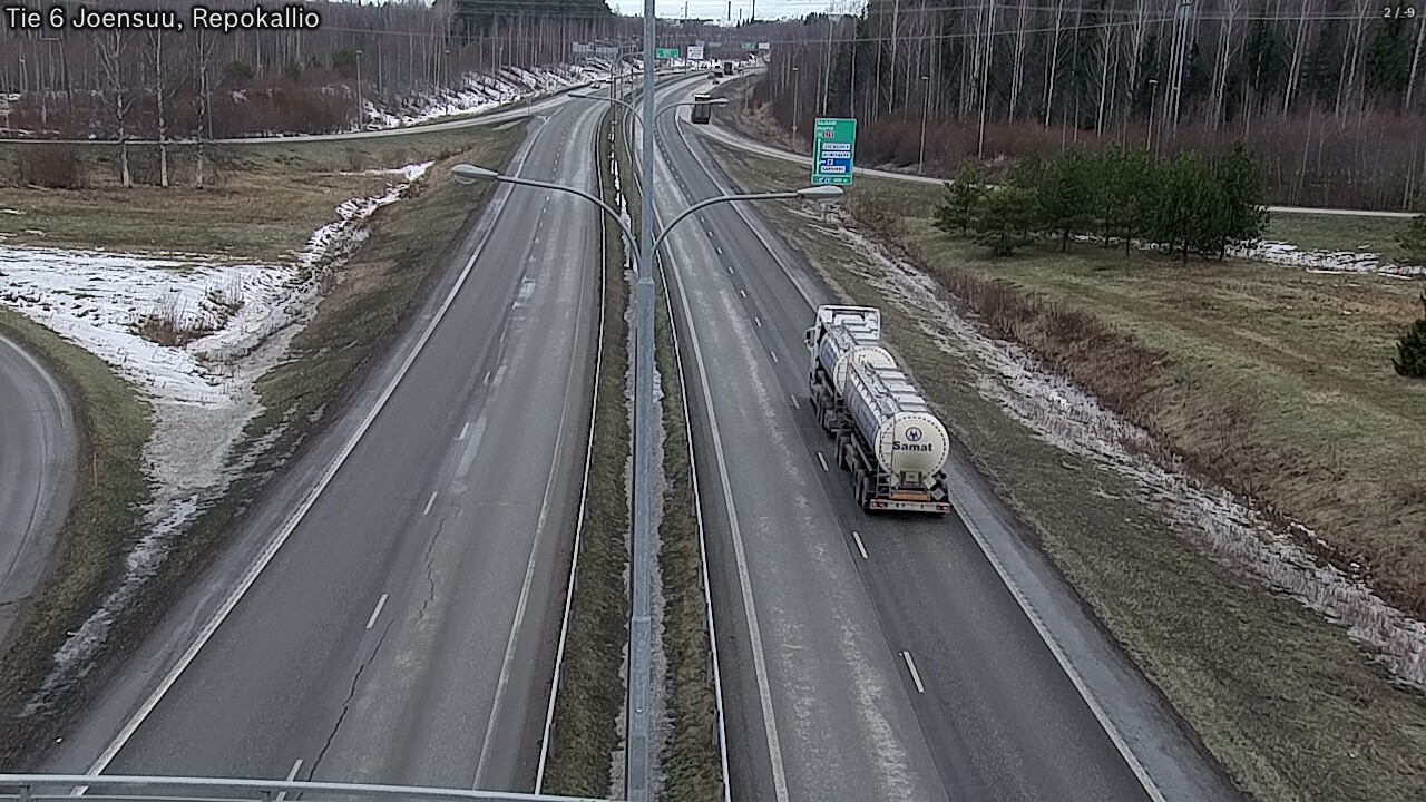 Kelikamerat Kuva Tie 6 Joensuu, Repokallio, Joensuu, Pohjois-Karjala