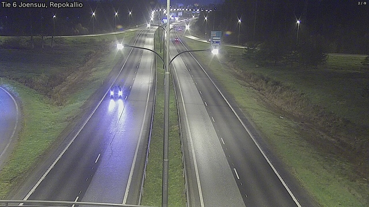 Kelikamerat Kuva Tie 6 Joensuu, Repokallio, Joensuu, Pohjois-Karjala